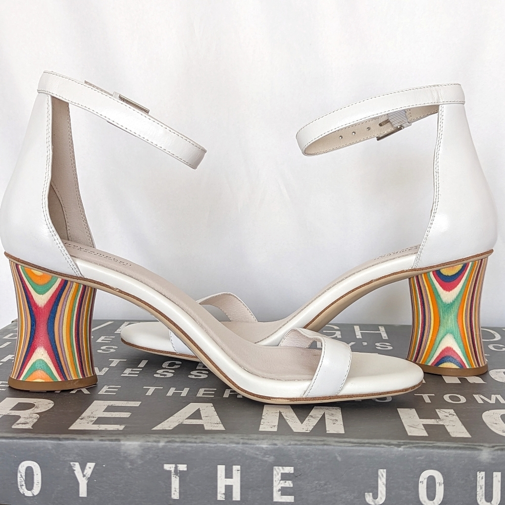Jeffery Campbell For Anthropologie Leather  Heels - Picture 3 of 11